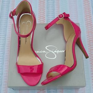 JESSICA SIMPSON Julles Pink Heeled Sandal